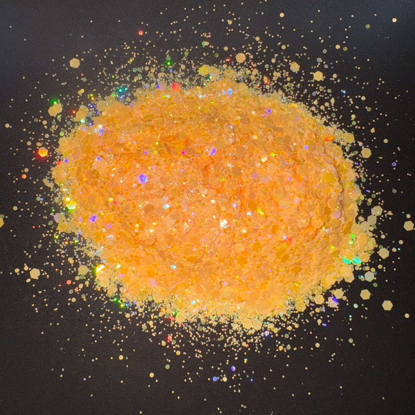 Mango punch chunky glitter