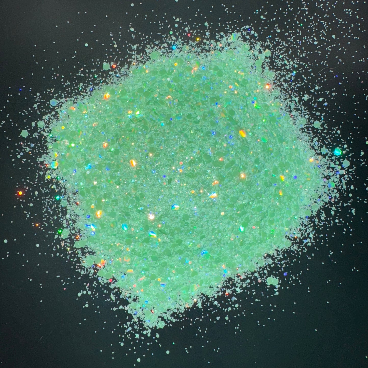 Sea glass chunky glitter