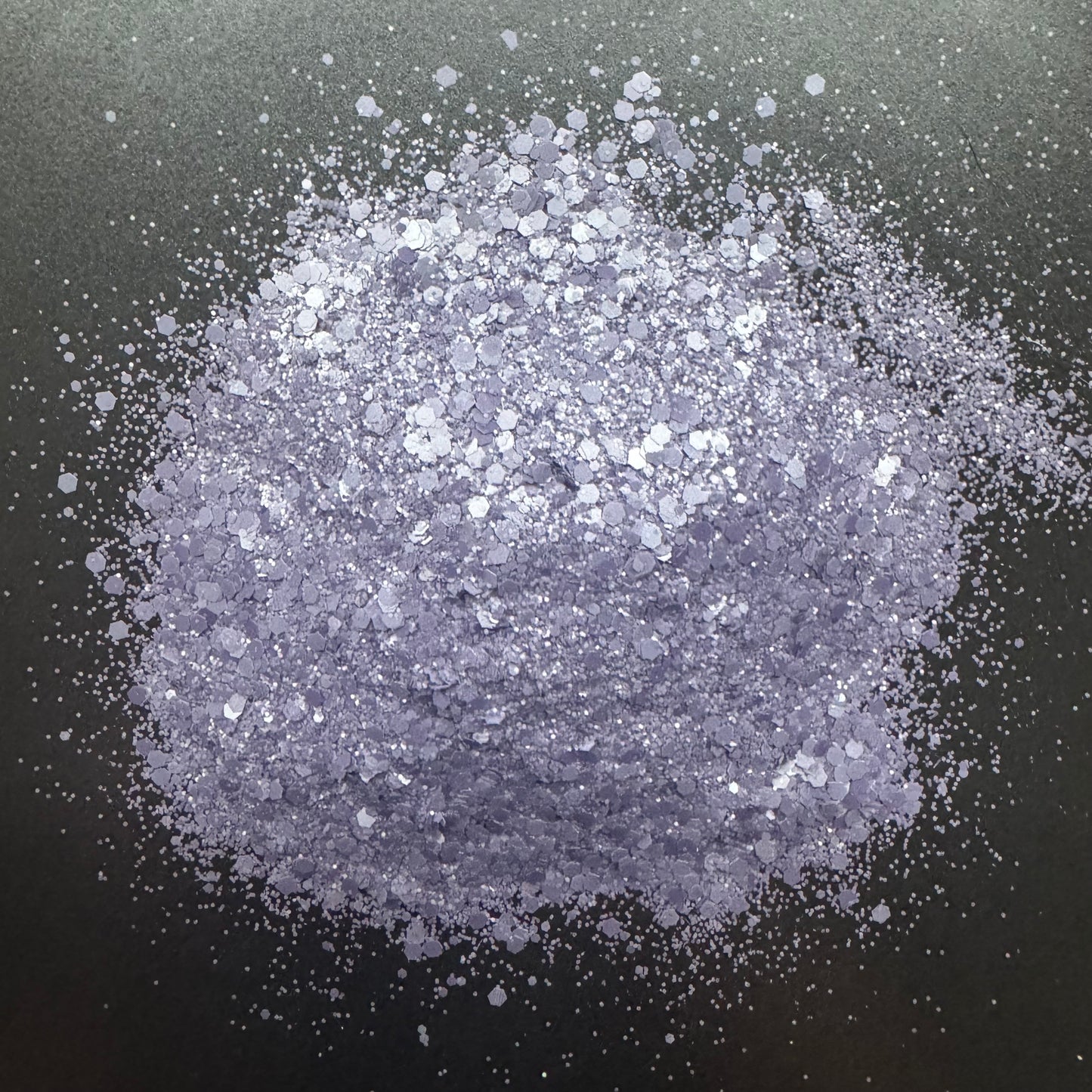 Twilight plum chunky glitter
