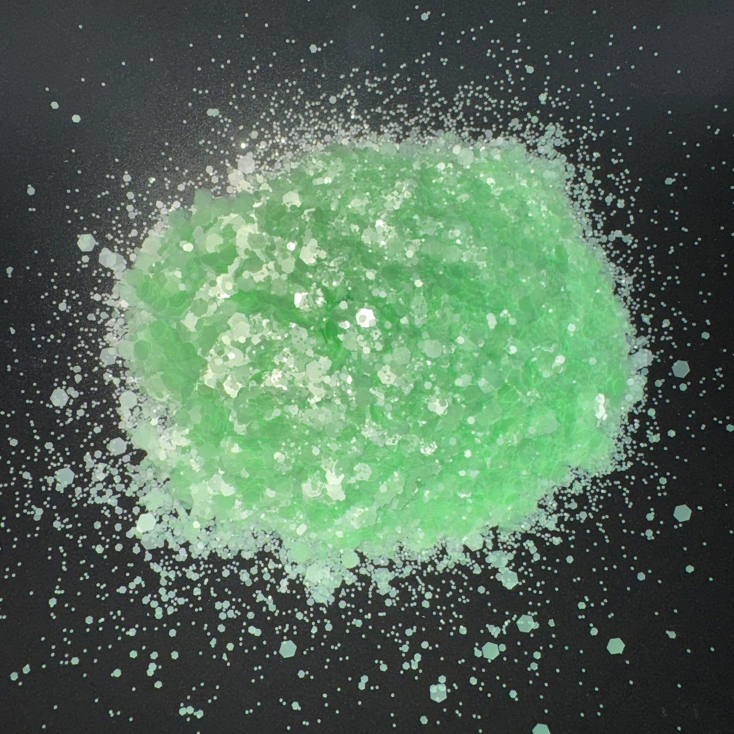 Peppermint frost chunky glitter