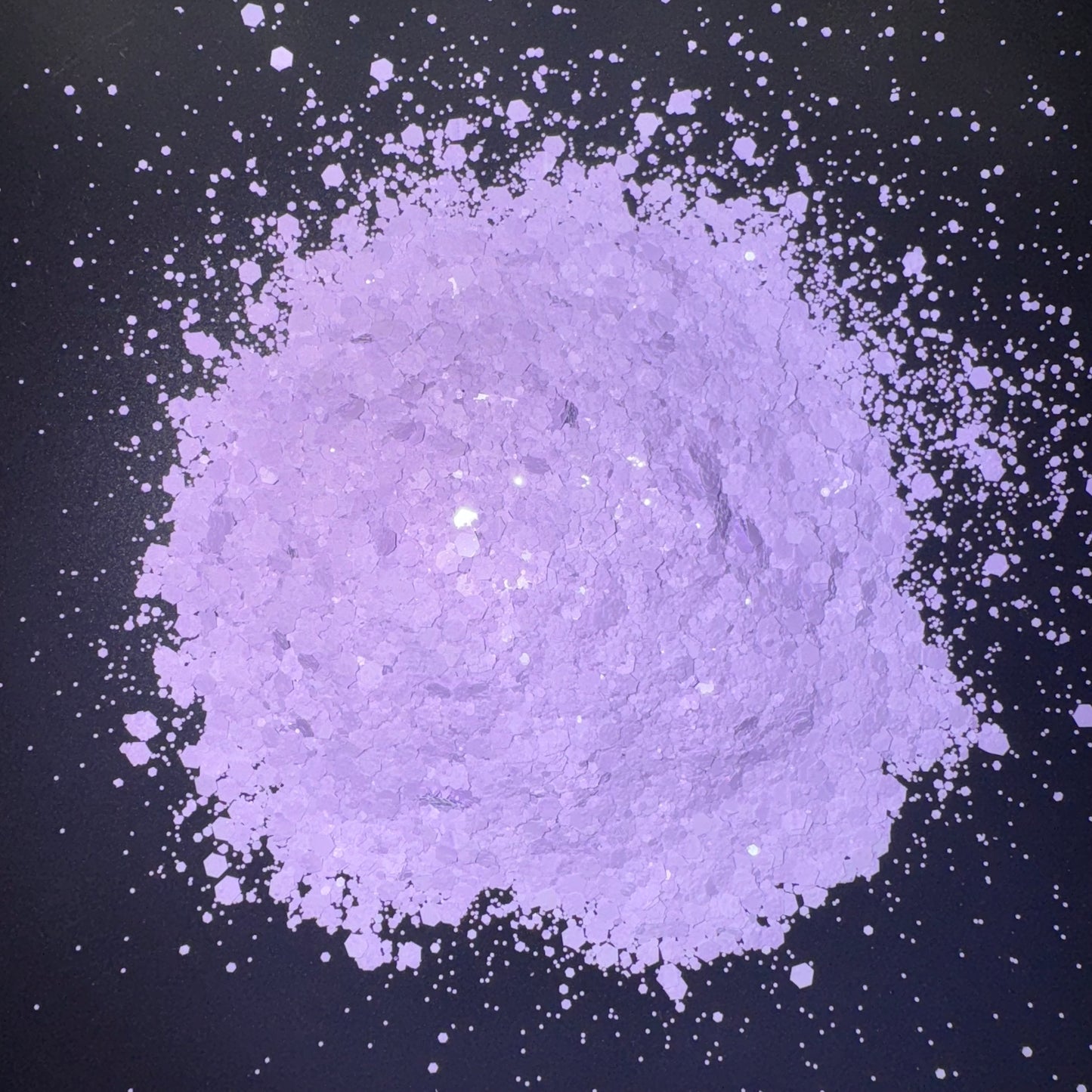 Plum flash chunky glitter