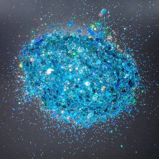 Lagoon glow chunky glitter