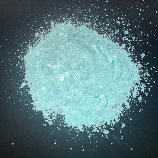 Icy breeze chunky glitter