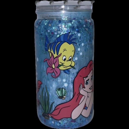 Acrylic snowglobe cup