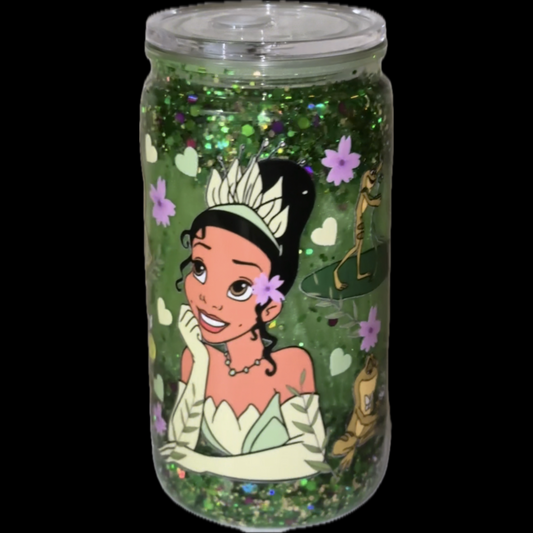 Acrylic snowglobe cup