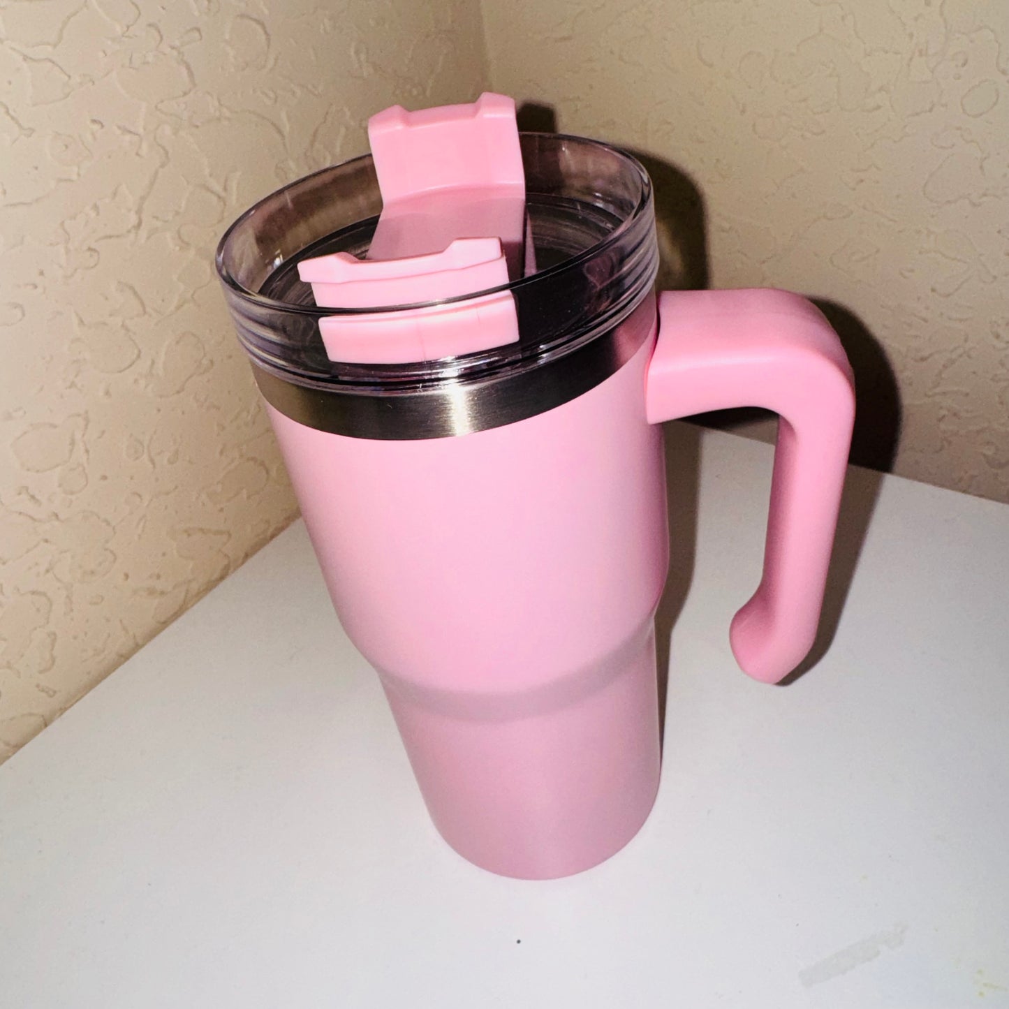 Kids pink mini insulated tumbler