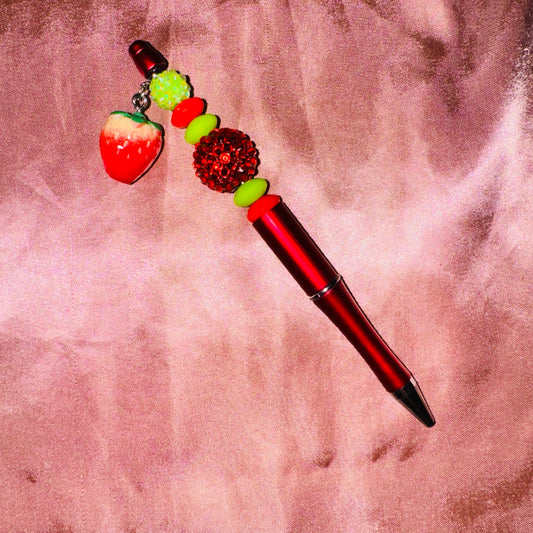 Beaded pen