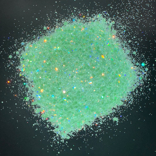 Sea glass chunky glitter