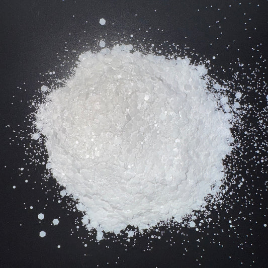 Snow White chunky glitter ￼
