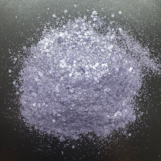 Twilight plum chunky glitter