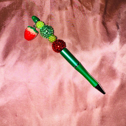 Beaded pen