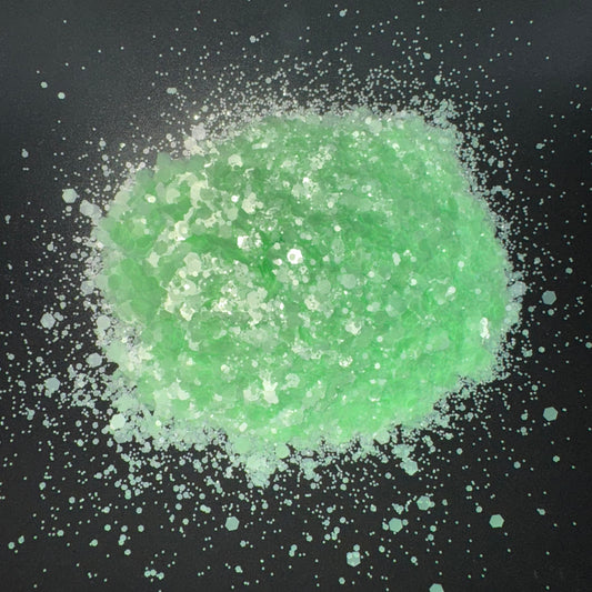 Peppermint frost chunky glitter