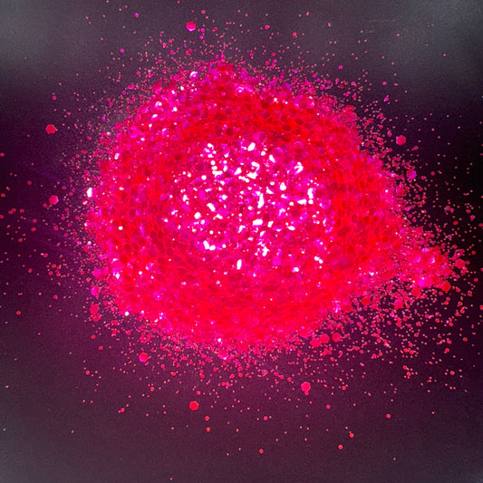 Barbie dream house chunky glitter