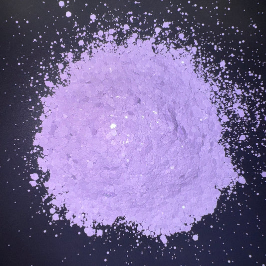 Plum flash chunky glitter