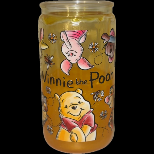 Honey drip acrylic snowglobe cup