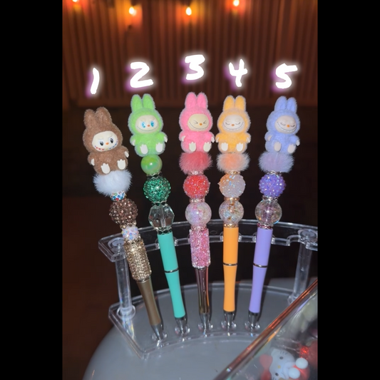 Beaded pens