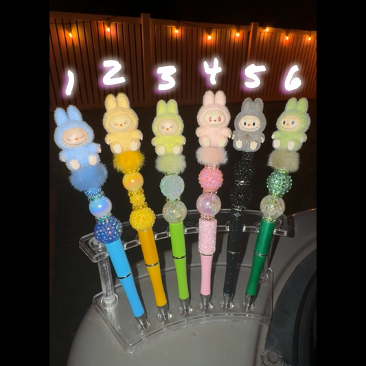 Beaded pens