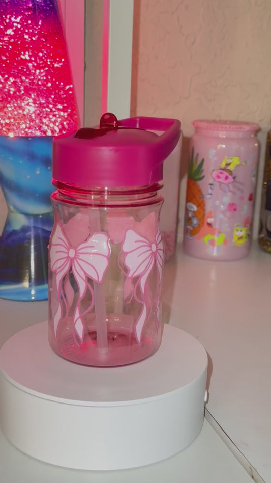 Coquette/bow sippy cup ￼